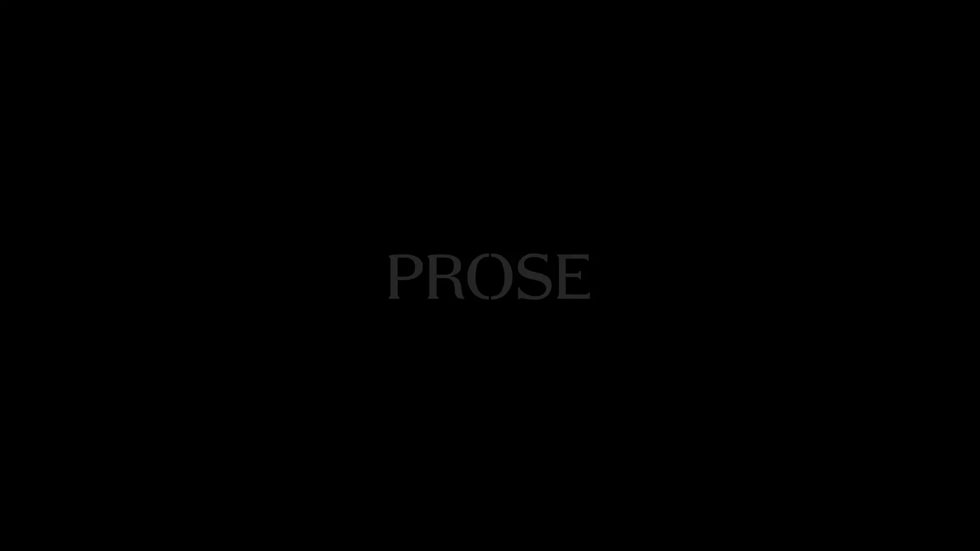 Prose Reel Preview